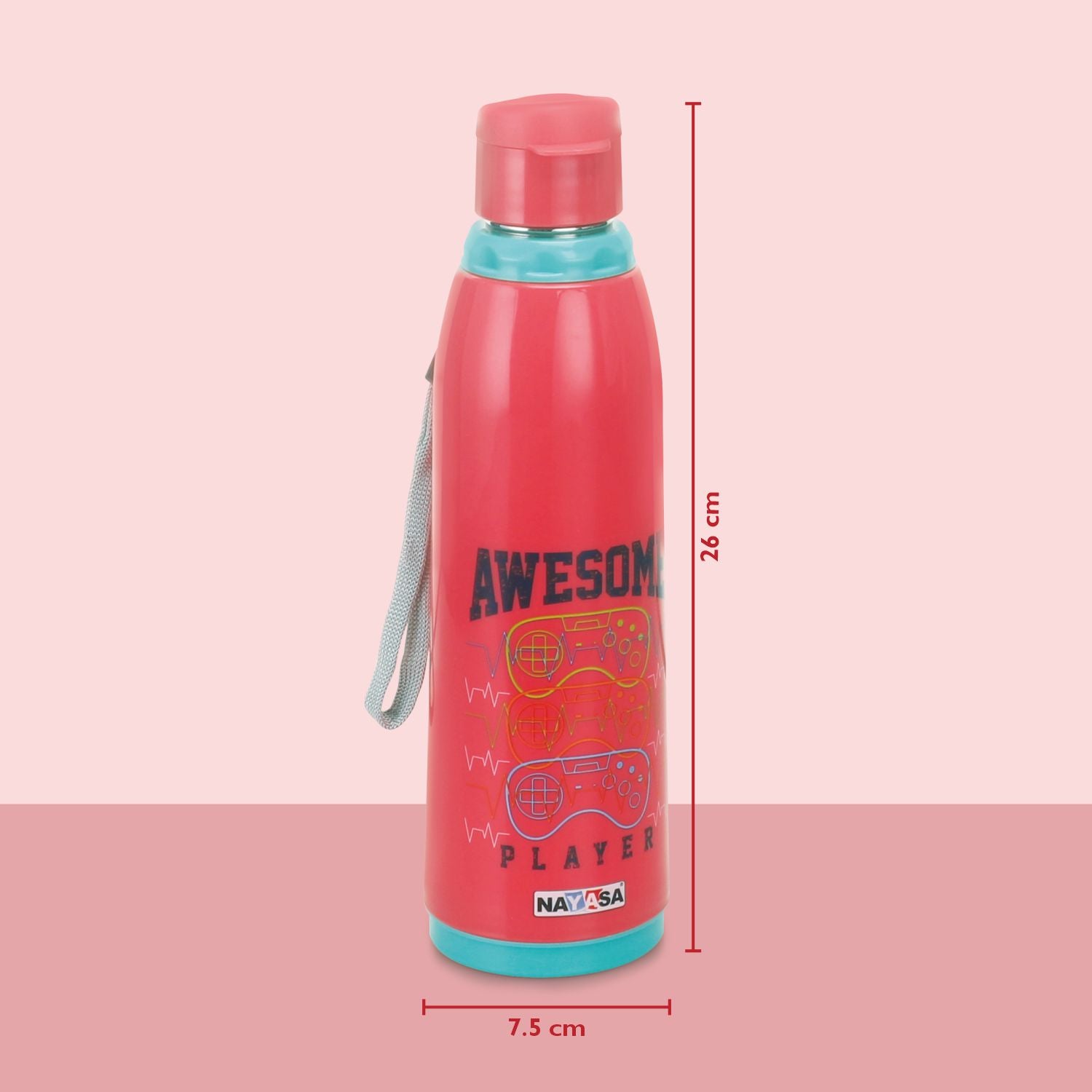 Krypton - 500ml, Insulated Inner steel Bottle, Blue