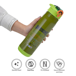 Awesome, Insulated Innner Steel Bottle