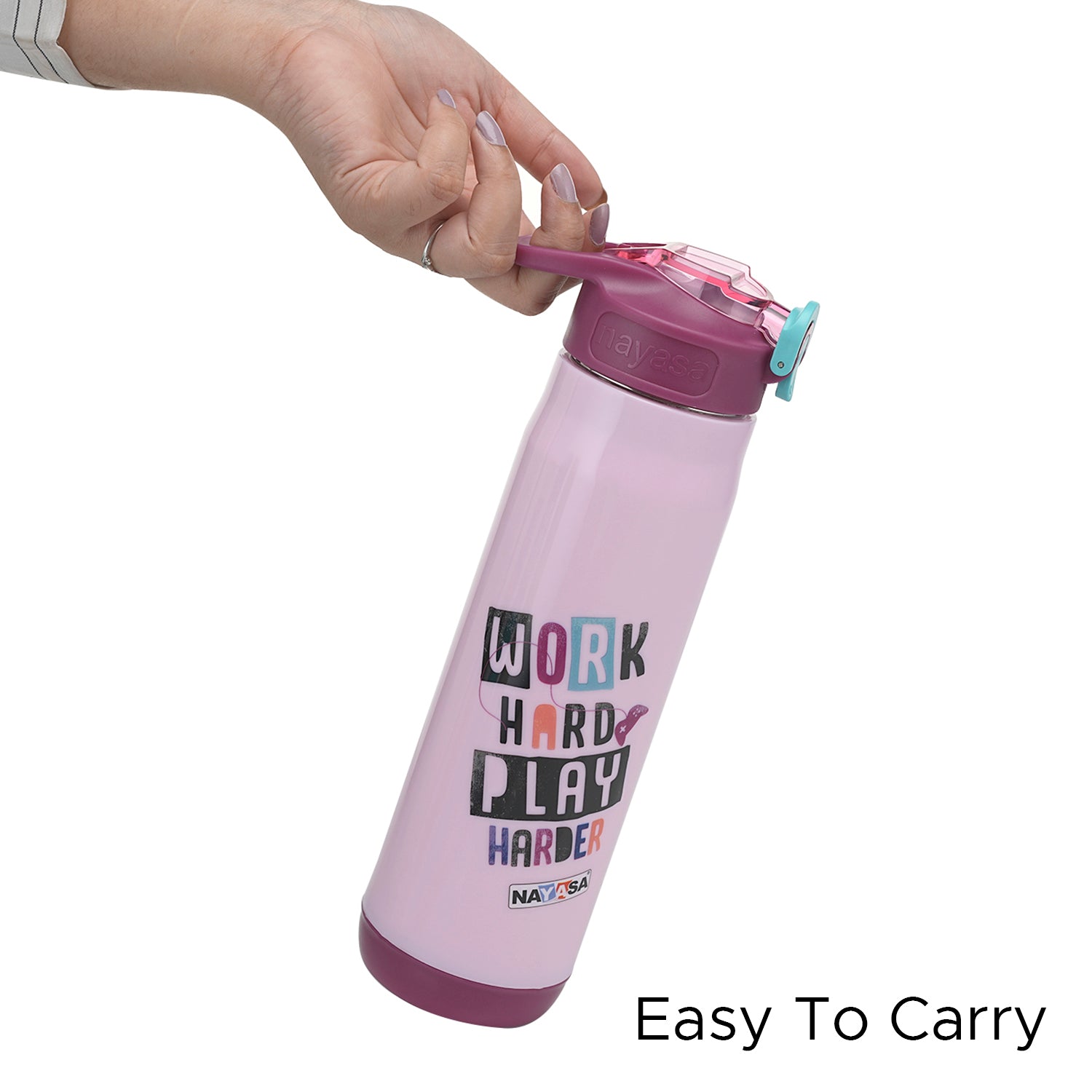 Adonis Inner Stainless Steel Water Bottle Pink / 620 ml