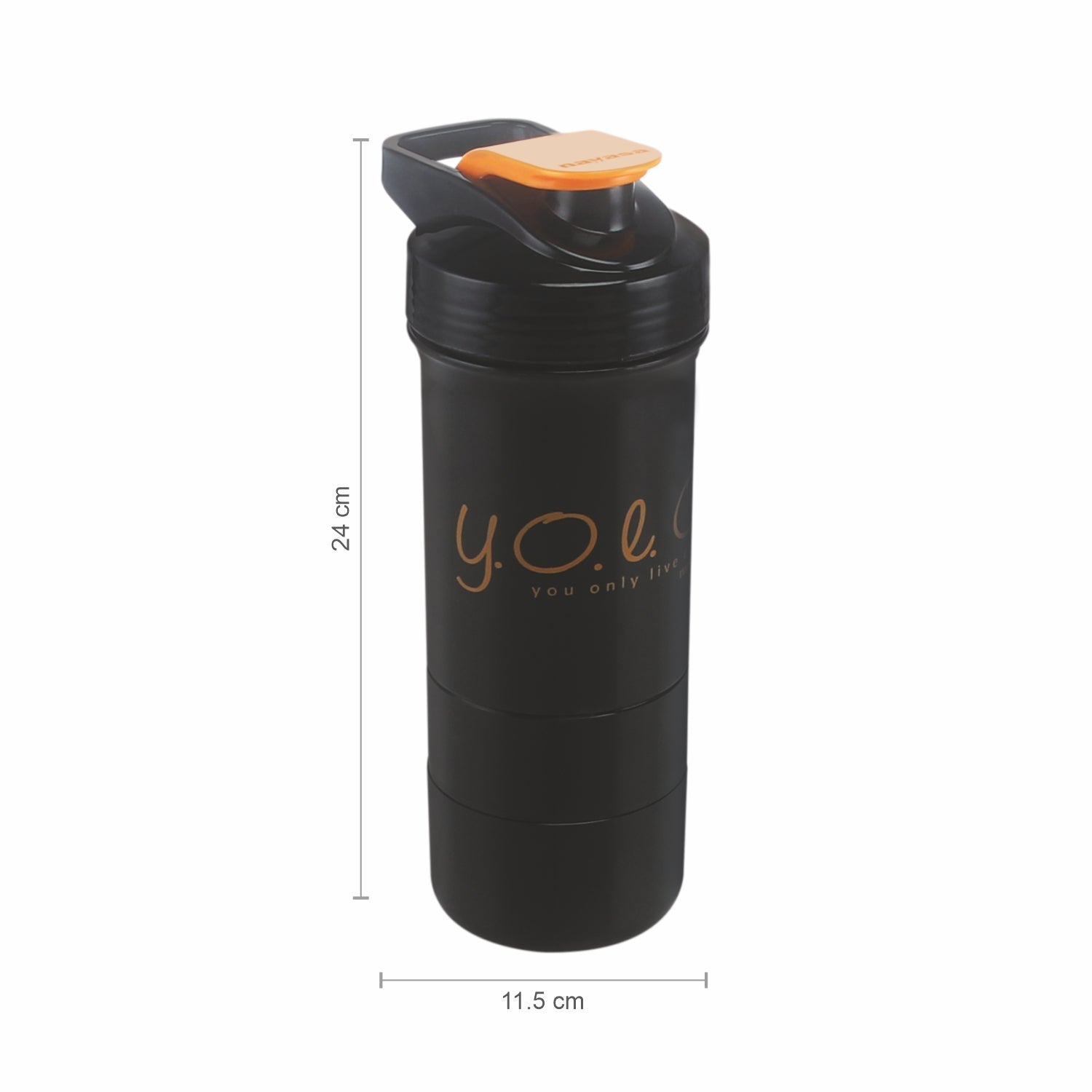 Cross Fit Gym Shaker, 630 ml