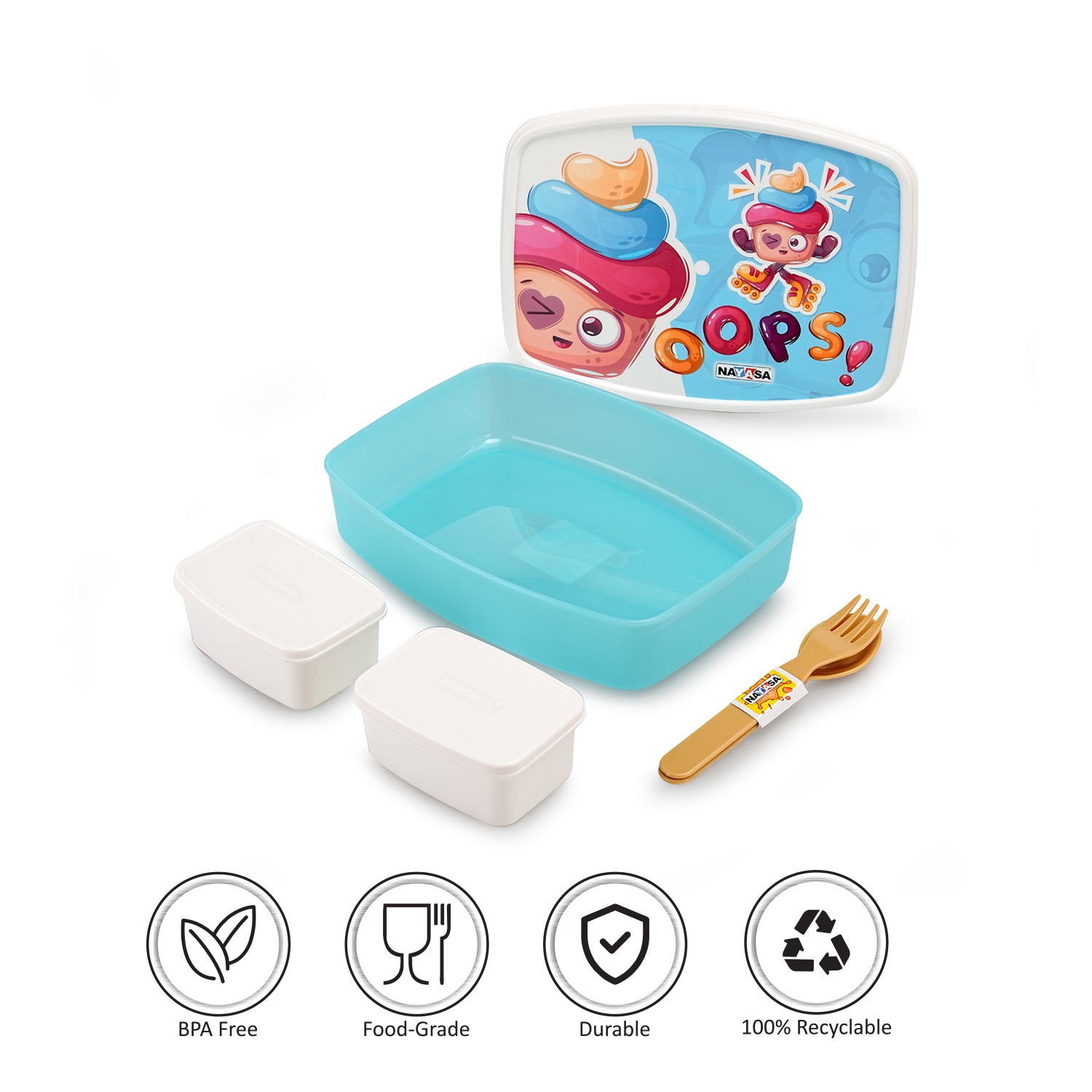 Witty DLX Big , Lunchbox Blue / 1130ml