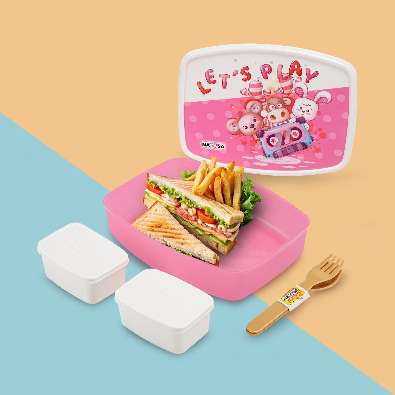 Witty DLX Big , Lunchbox Pink / 1130ml