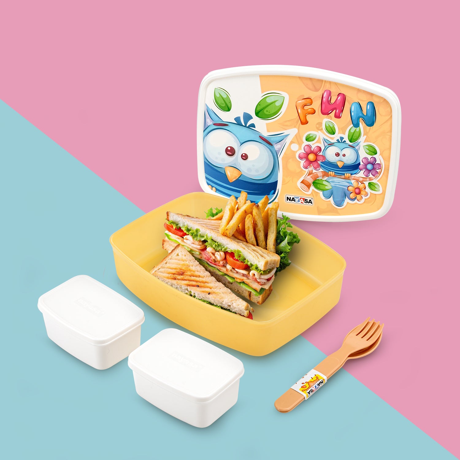 Witty DLX Big , Lunchbox Yellow / 1130ml