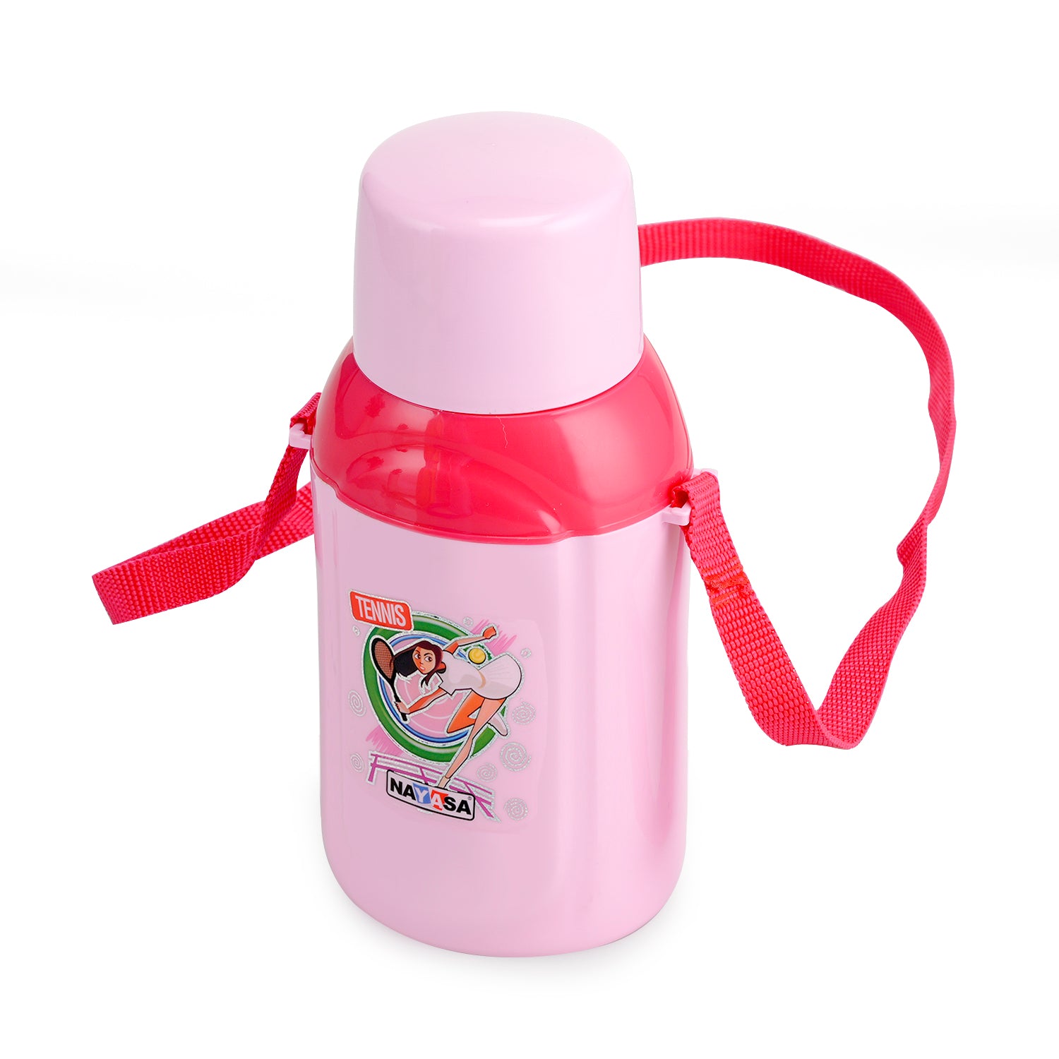 Nippy Kids Inner Steel Water Bottle Pink / 500 ml