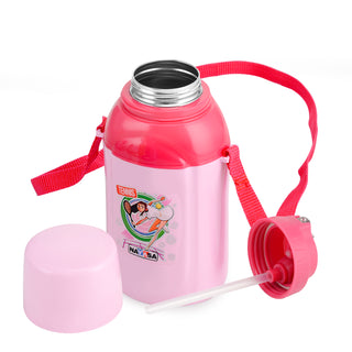 Nippy Kids Inner Steel Water Bottle Pink / 500 ml
