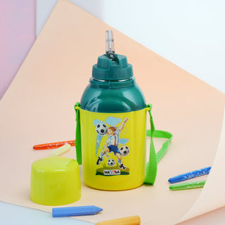 Nippy Kids Inner Steel Water Bottle Green / 500 ml