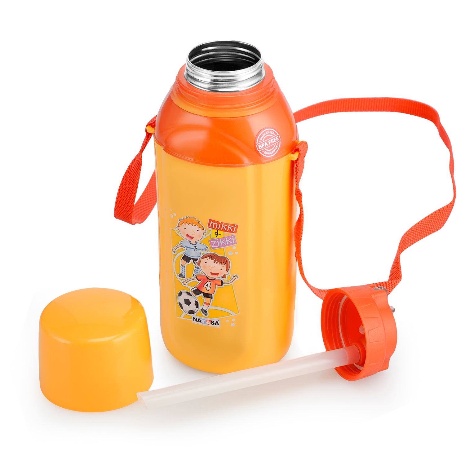 Nippy Kids Inner Steel Water Bottle Yellow / 700 ml