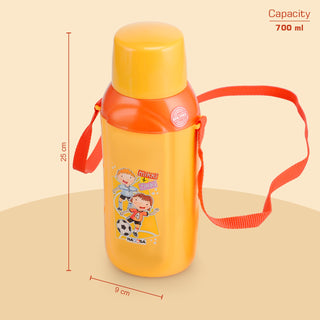 Nippy Kids Inner Steel Water Bottle Yellow / 700 ml