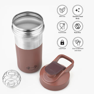 Alloy Cross Fit Gym Shaker