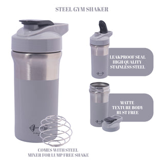 Alloy Cross Fit Gym Shaker