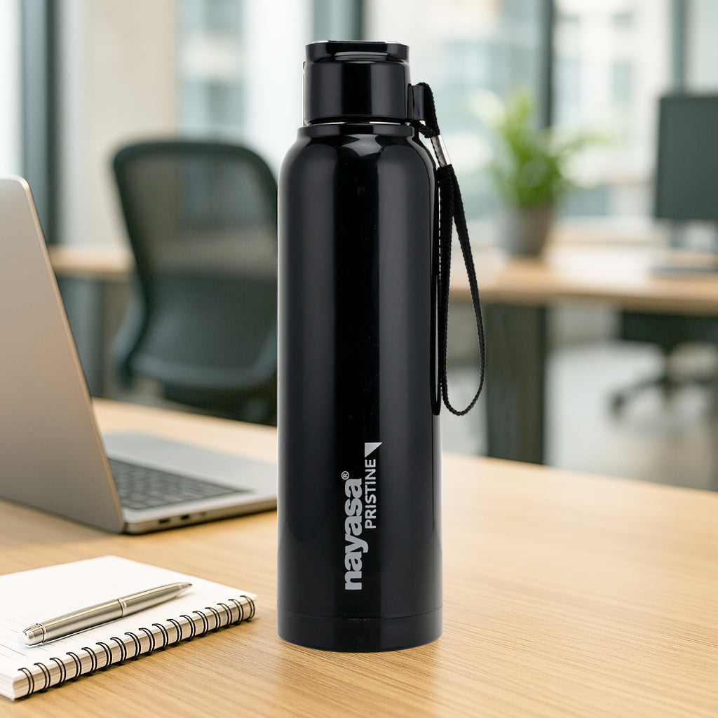 Pristine Water Bottle Black / 520 ml