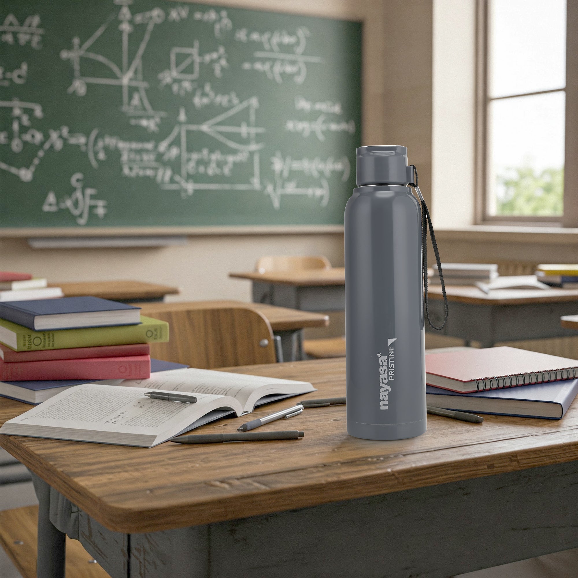 Pristine Water Bottle Grey / 700 ml