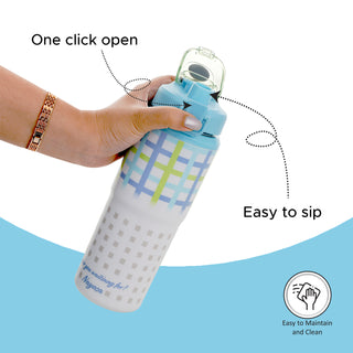 Duo-Sip Water Bottle Sky Blue