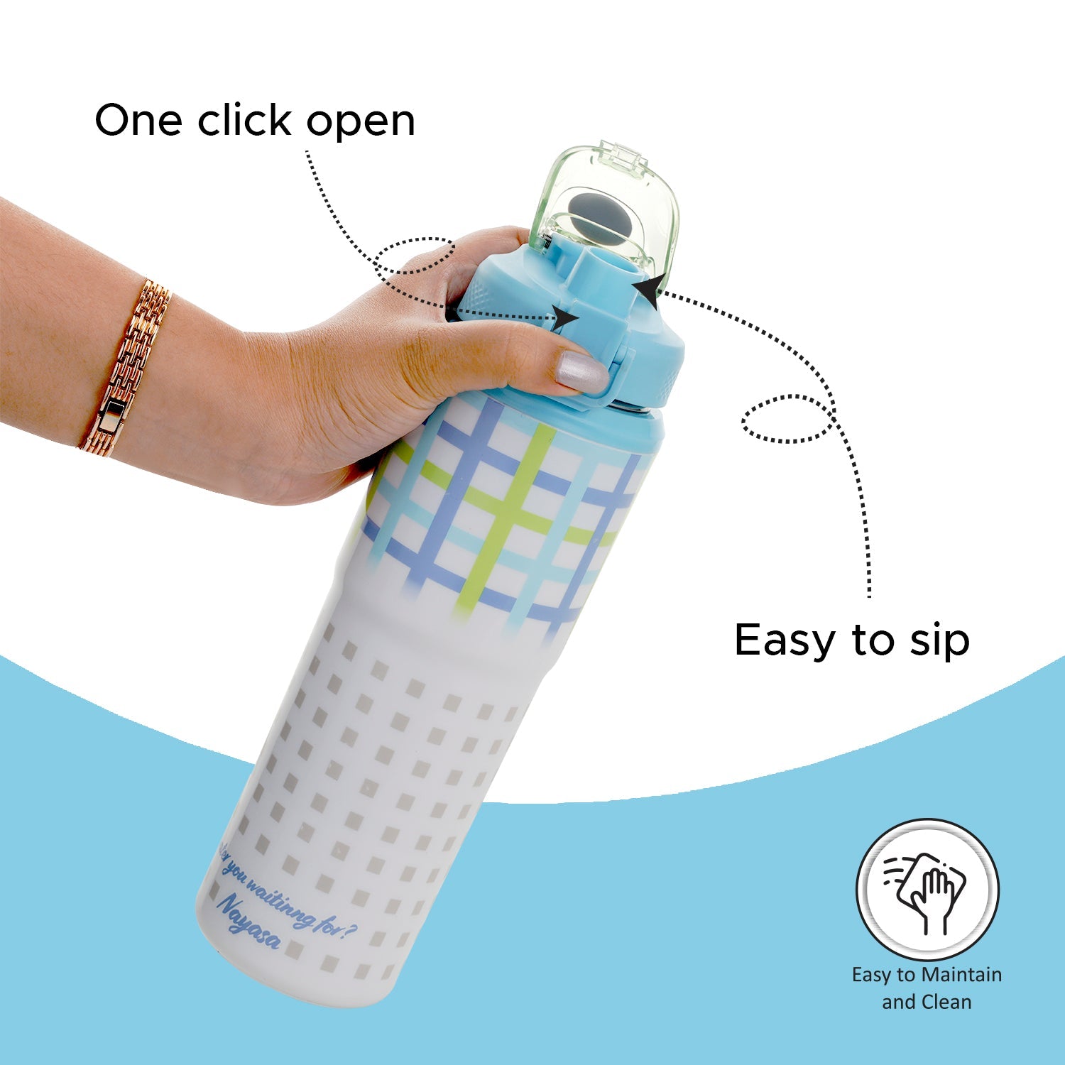 Duosip Water Bottle, 730 ml