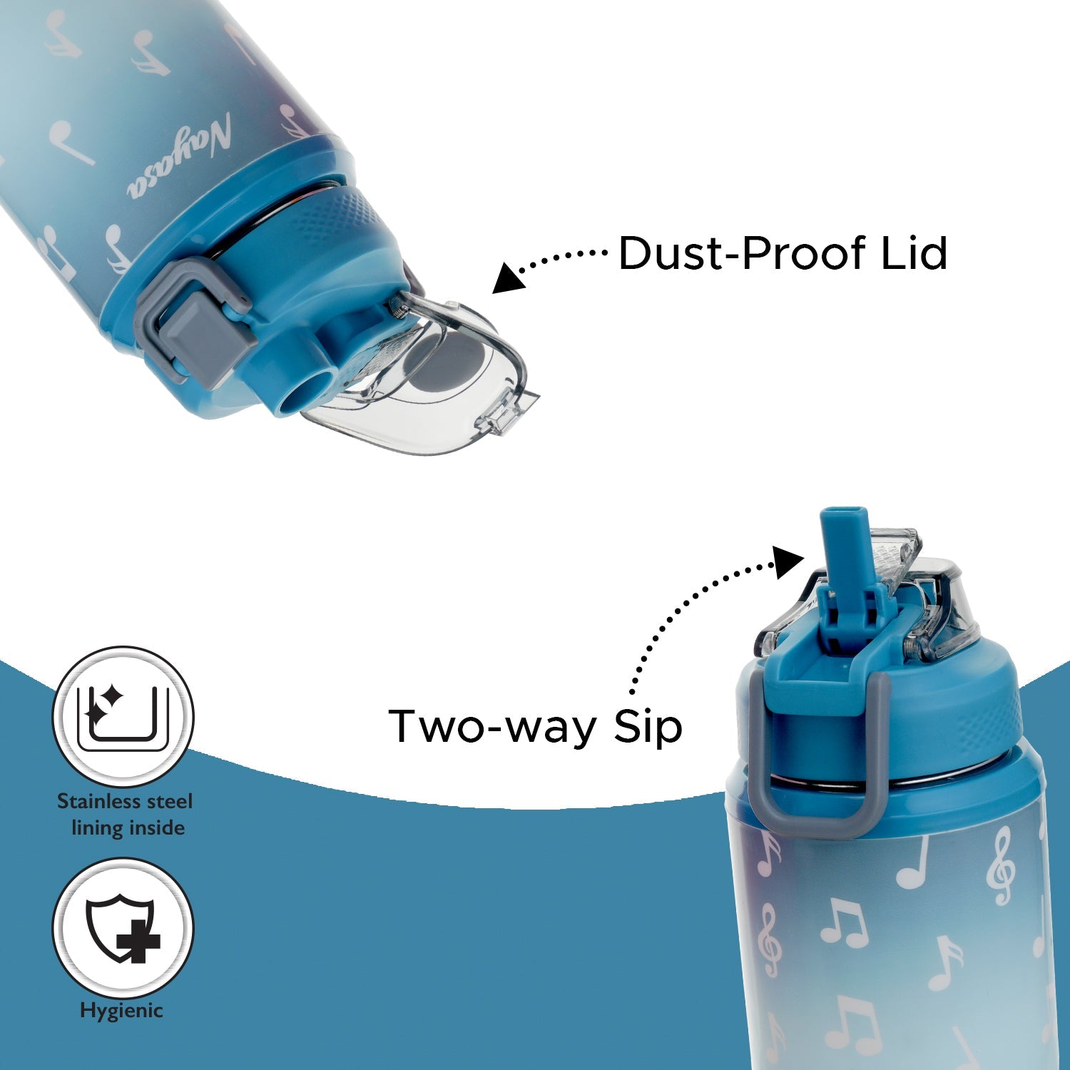 Duosip Water Bottle, 730 ml