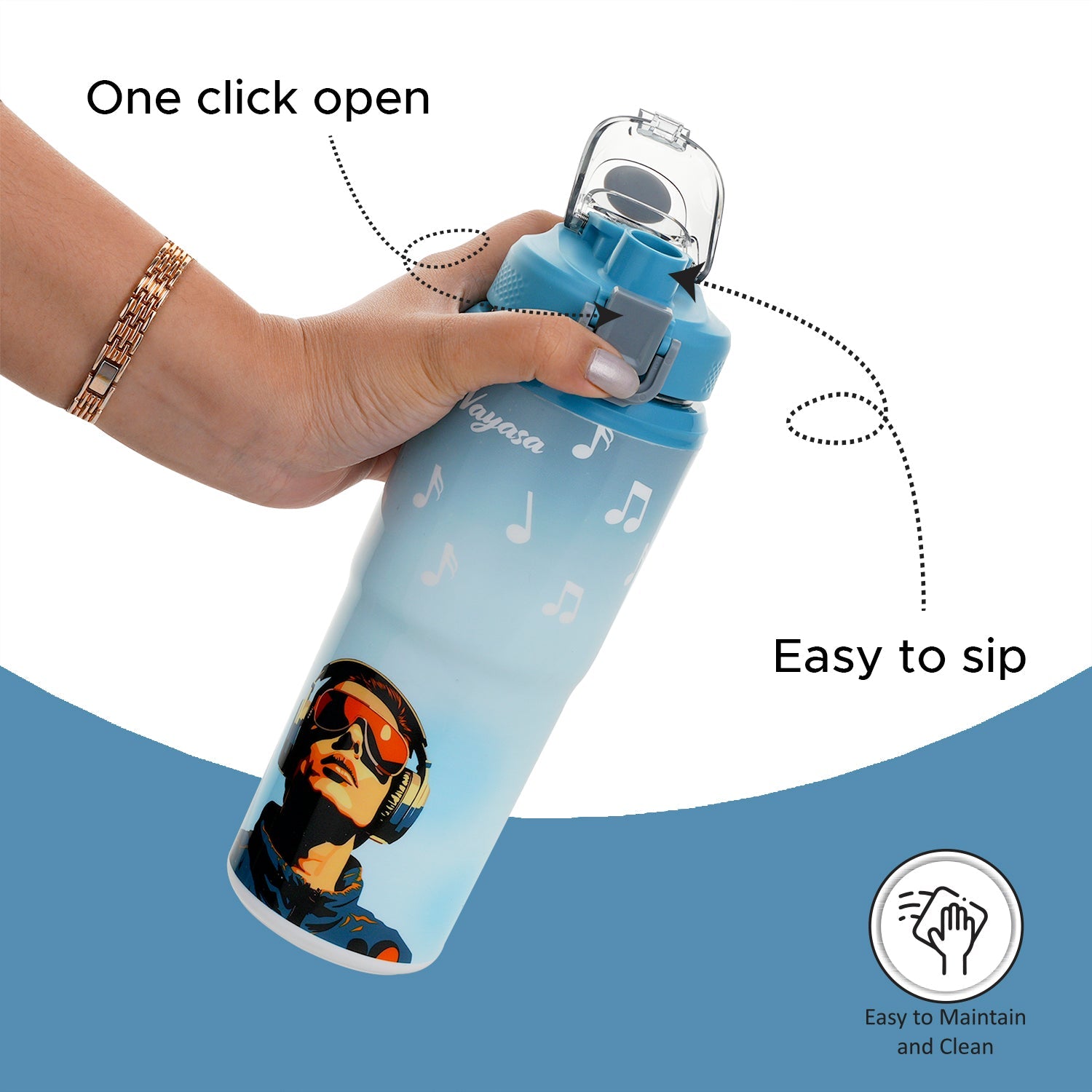Duosip Water Bottle, 730 ml