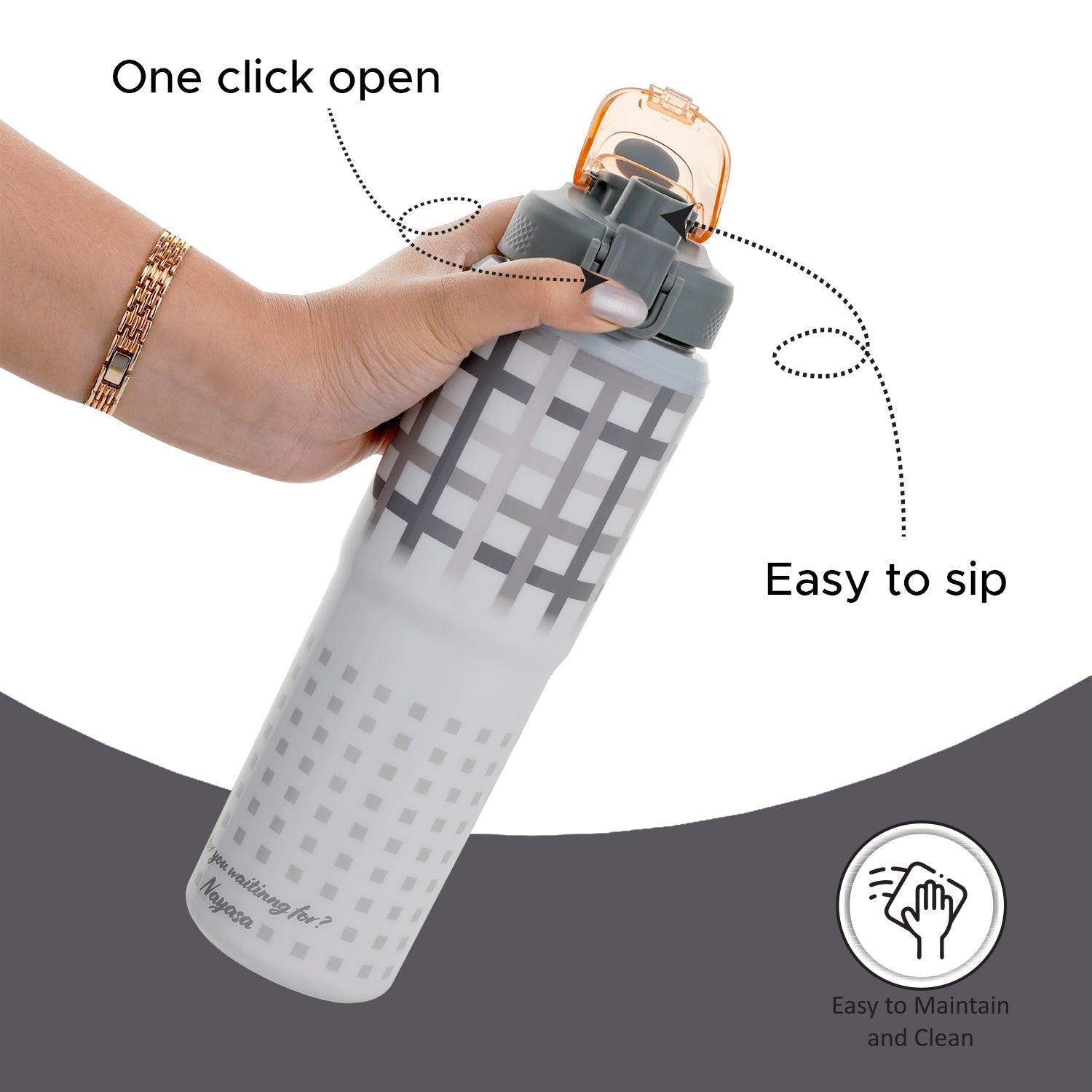 Duosip Water Bottle, 730 ml