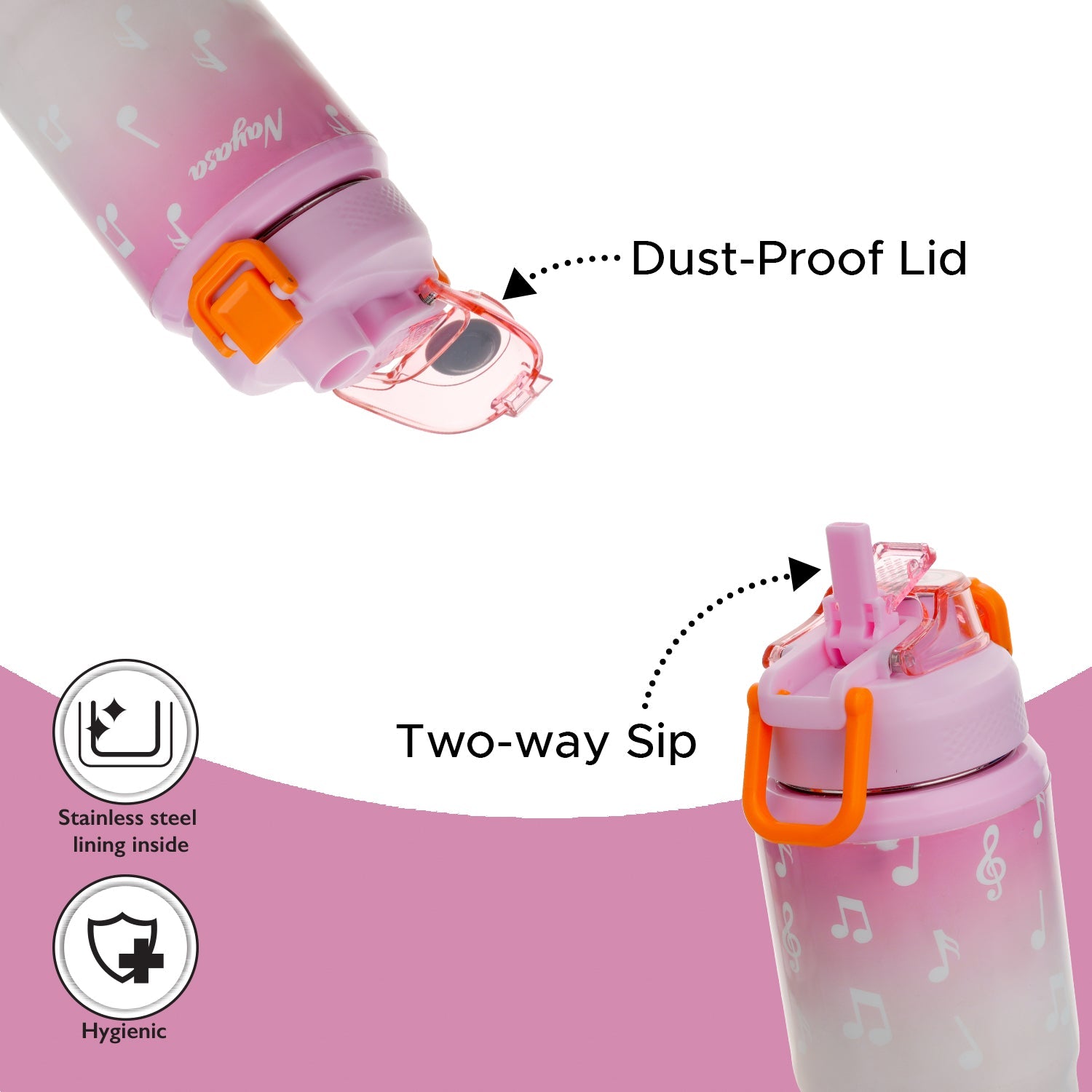 Duosip Water Bottle, 730 ml