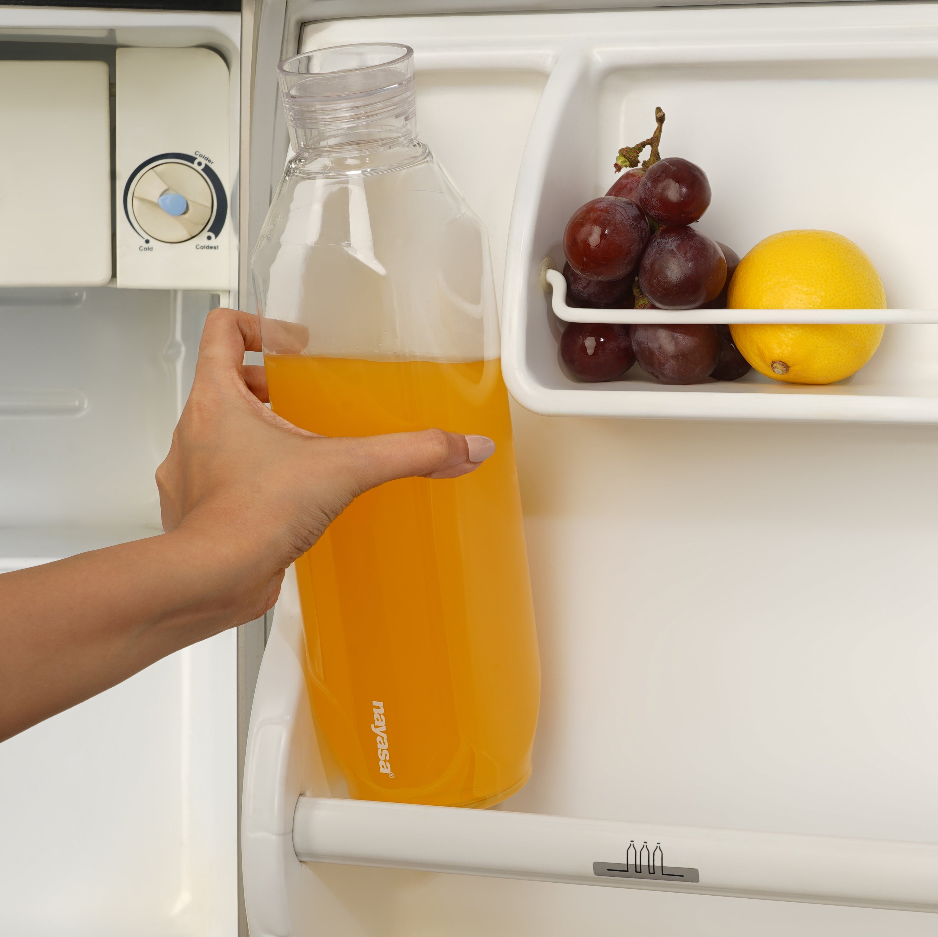 Space Plastic Water Bottle 1150 Ml Multicolour / Set of 6