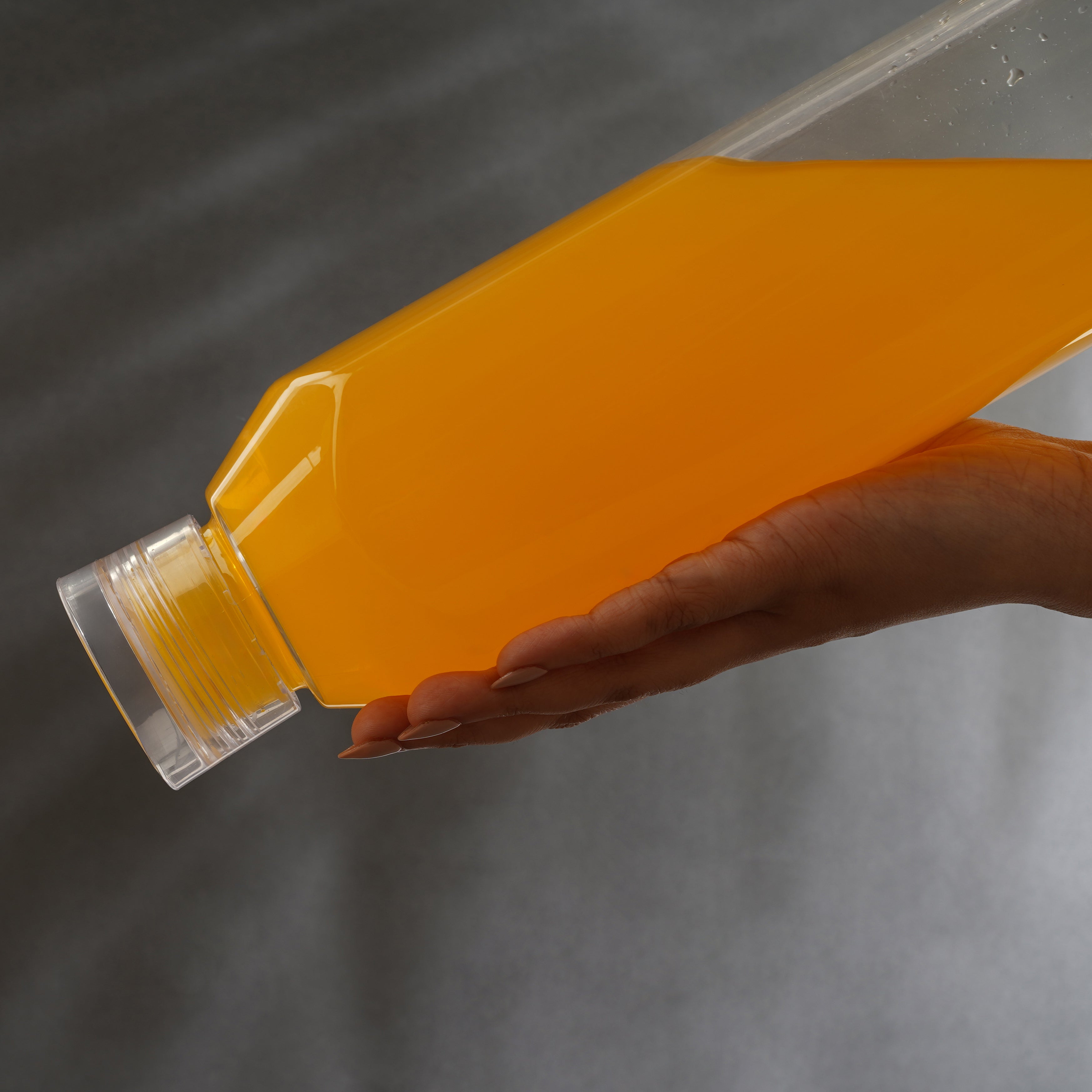 Space Plastic Water Bottle 1150 Ml Clear / Set of 6