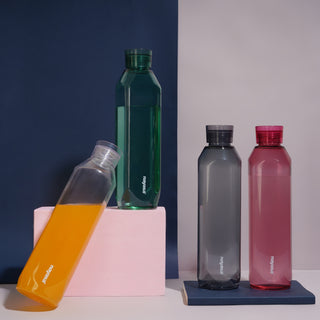 Space Plastic Water Bottle 1150 Ml Multicolour / Set of 5