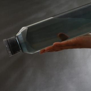 Space Plastic Water Bottle 1150 Ml Grey / Set of 5