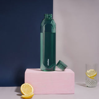 Space Plastic Water Bottle 1150 Ml Green / Set of 5