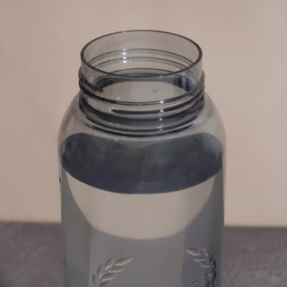 Clarity Plastic Water Bottle, 1000 ml Grey / Set of 3