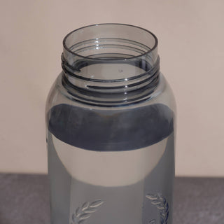 Clarity Plastic Water Bottle, 1000 ml Grey / Set of 3