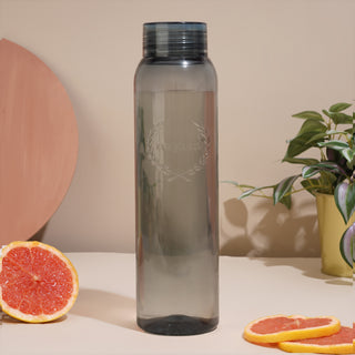 Clarity Plastic Water Bottle, 1000 ml Grey / Set of 3