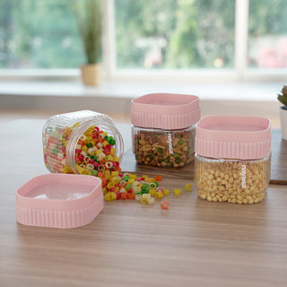 Refresh Food Storage Container Pink / 500 ml / Set of 6