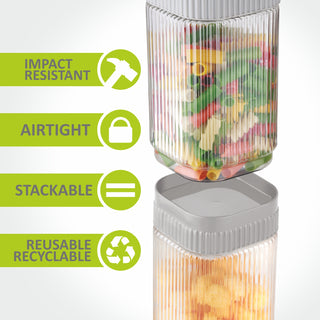 Refresh Food Storage Container Pink / 500 ml / Set of 6