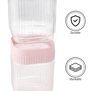 Refresh Food Storage Container Pink / 750 ml / Set of 6