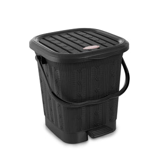 Mikado Waste Paper Without Inner Dustbin Black / 7.2 Ltrs
