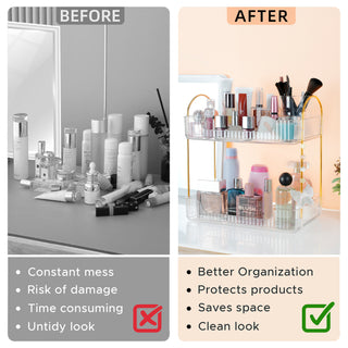 Makeup Organizer Clear