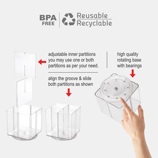 Spinny Rotating Organiser