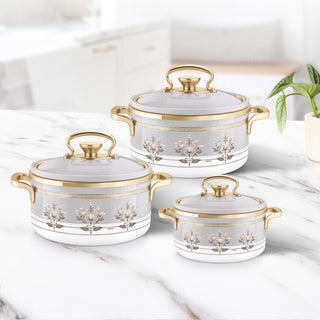 Rachel Casserole Small Set, 500ml, 1000ml, 1500ml