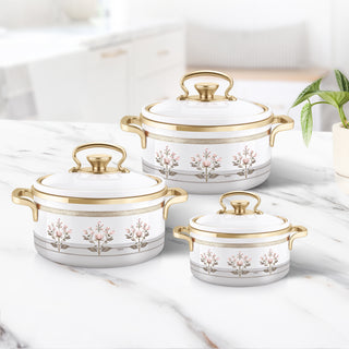 Rachel Casserole Small Set, 500ml, 1000ml, 1500ml