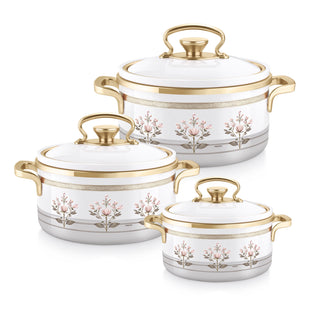 Rachel Casserole Small Set, 500ml, 1000ml, 1500ml