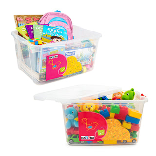 Multipurpose Storage with Lids & Wheels