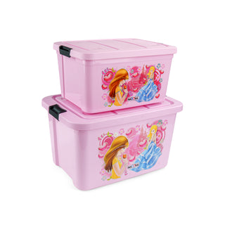 Multipurpose Storage Box For Kids with Lids & Wheels