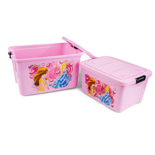 Multipurpose Storage Box For Kids with Lids & Wheels