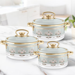 Rachel Casserole Big Set of 3, 1000, 1500, 2000 ML