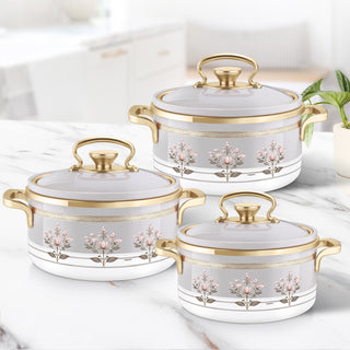 Rachel Casserole Big Set of 3, 1000, 1500, 2000 ML