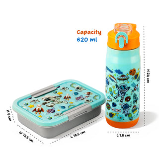 Punch Tiffin + ADONIS BOTTLE (620 ML)