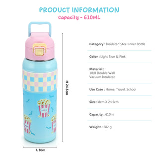 Pop-Corn Water Bottle 610 ml