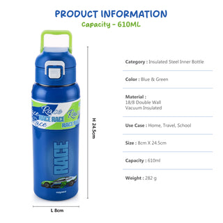 Pop-Corn Water Bottle 610 ml