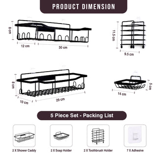 Zenova Rack Set of 5