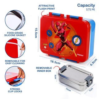 Petro DC Super Heroes Stainless Steel Small Lunch Box