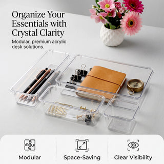 Drawer Organizer Combo Pack – 20 Pieces (5 Sets x 4 Pieces)